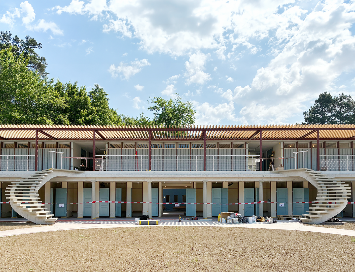 Besichtigung Freibad Dolder